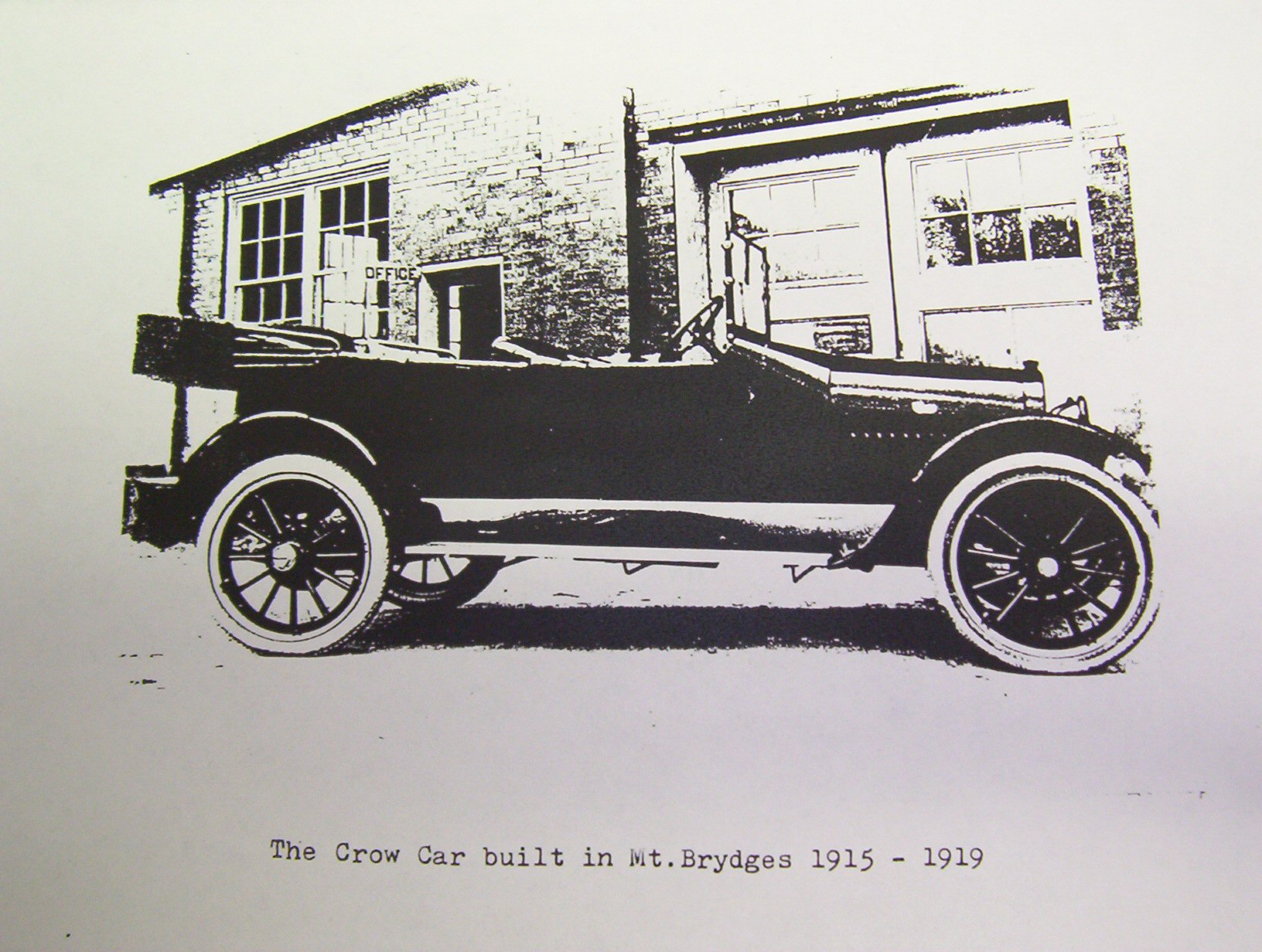Village of Mount Brydges history crow car crow automobile webmaster